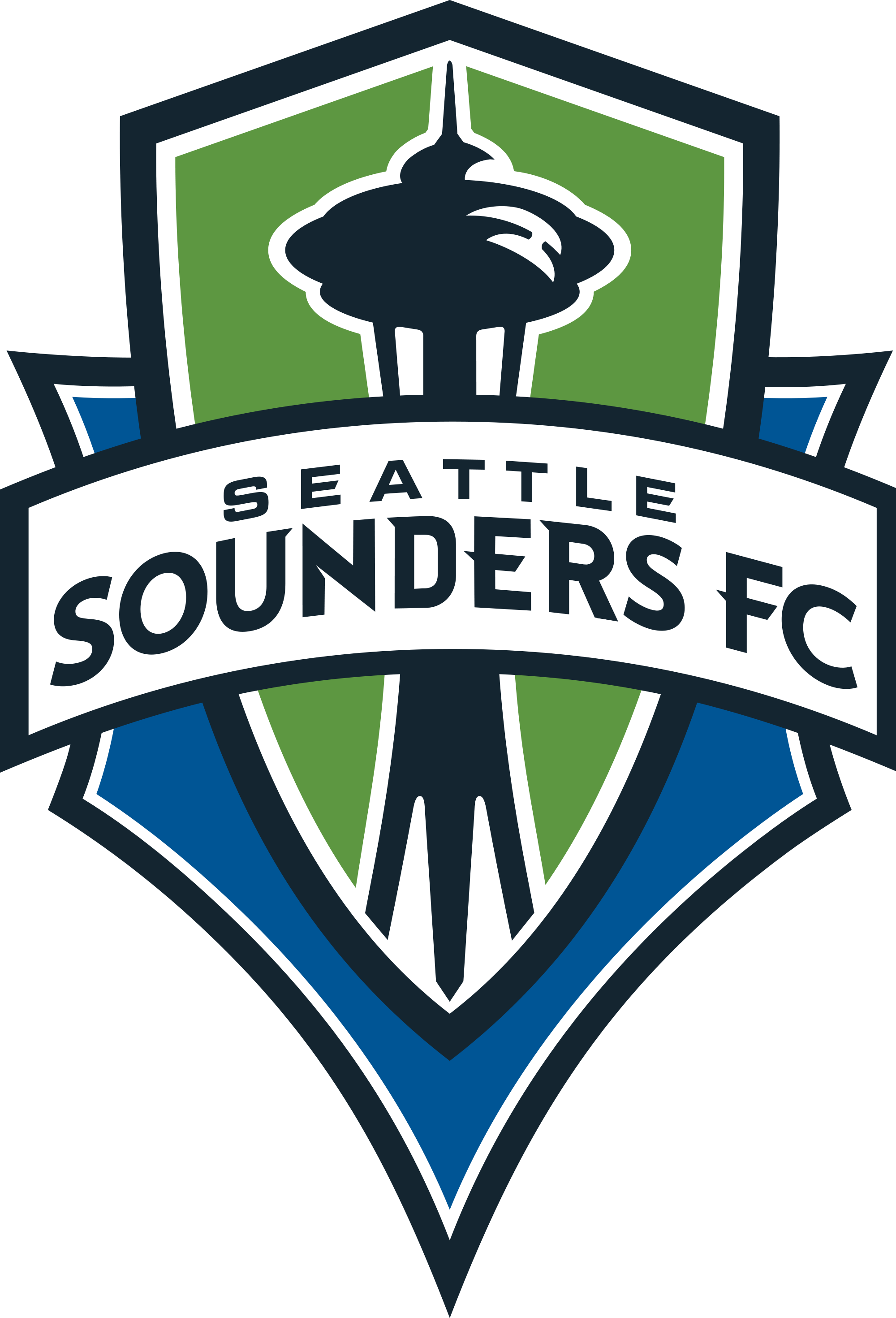 Seattle Sounders Clip Art Cliparts - Seattle Sounders Logo Png (2000x2941)