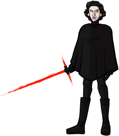 Something I Entitle “what If Kylo Ren Did Accept The - Kylo Ren (500x506)