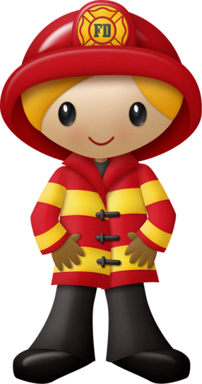 Kaagard Firedup Paper8 - Fireman Clipart (286x542)