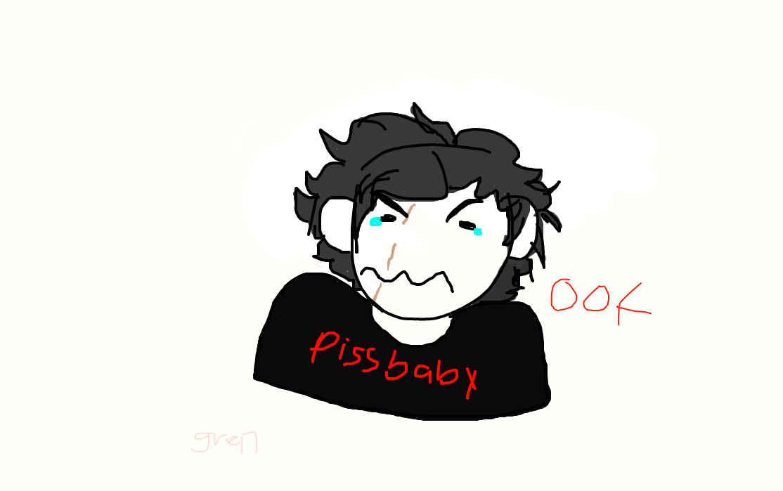 Emo Pissbaby Kylo Ren By Gren Is Trash - Cartoon (1114x699)