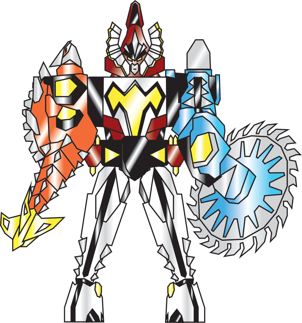 Art Drawing Power Rangers Wild Force Zord - Art Drawing Power Rangers Wild Force Zord (1024x1093)