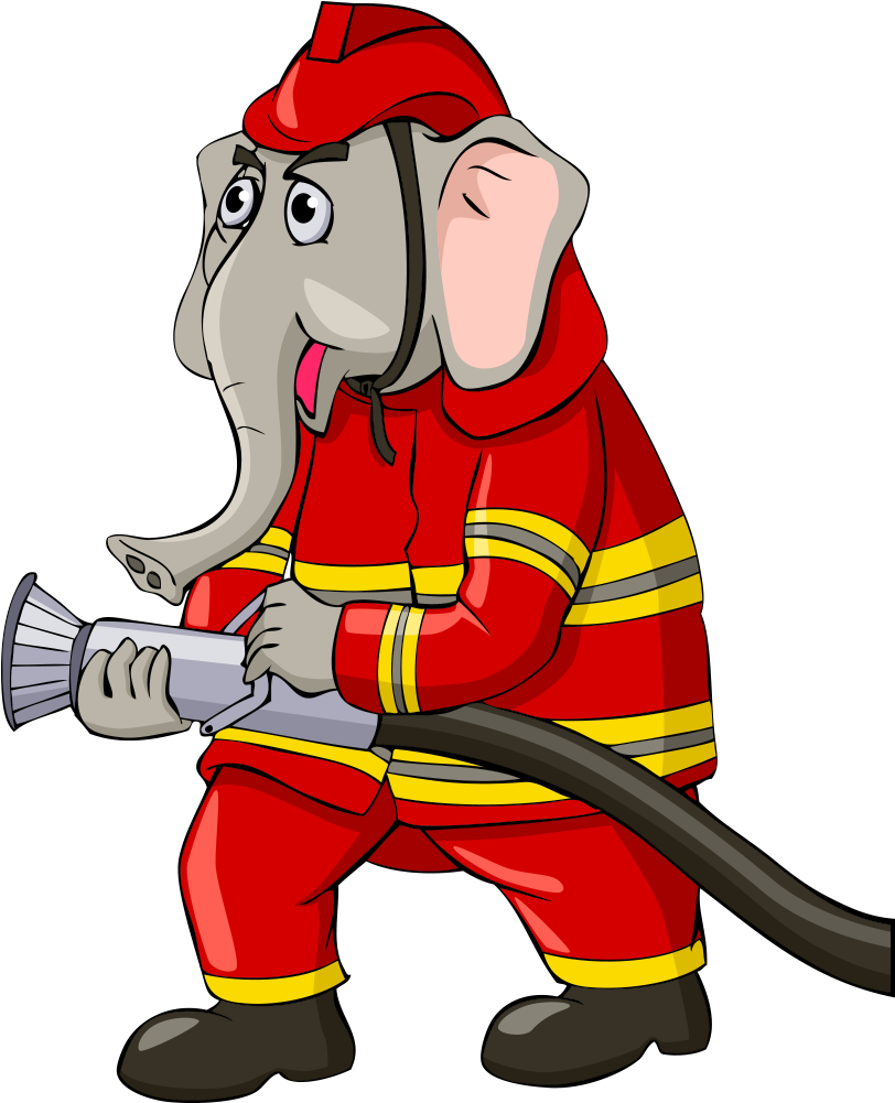 Firefighter Royalty-free Illustration - Firefighter Royalty-free Illustration (1000x1000)