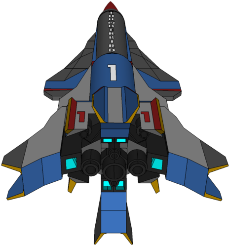 Thunderbird 1 By Shojiamasawa - Thunderbirds 1 In The Movie (1024x576)