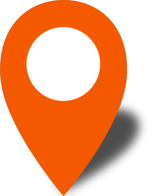 Location Map Pin Orange6 - Circle (305x400)