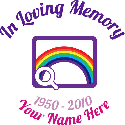 Multi-color In Loving Memory With Any Clipart Sticker - Loving Memory Golf Clubs Sticker (550x550)