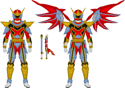 Powerrangersworld999 11 0 Power Rangers Mystic Force, - Red Dragon Fire Ranger (428x301)