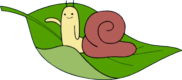 Snail S2e5-tr - Adventure Time Slug (601x267)