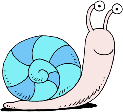 Snail Cliparts - Free Snail Clip Art (400x364)