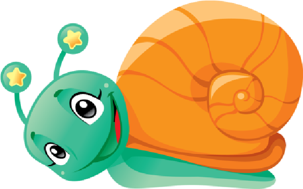 Use These Free Images Of Funny Snails Cartoon Garden - Cartoon Cute Snail Png (600x400)