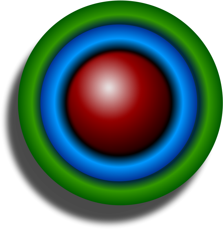 Free Funky Button 1 - Vector Graphics (774x800)