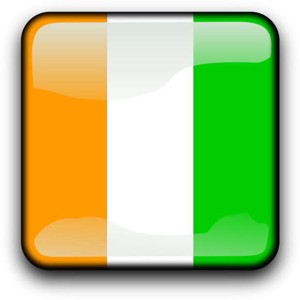 Similar Clip Art - Côte D’ivoire (800x800)