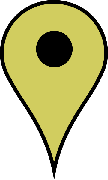 Map Pin Beige Clip Art At Clker - Map Pin Beige Clip Art At Clker (360x600)