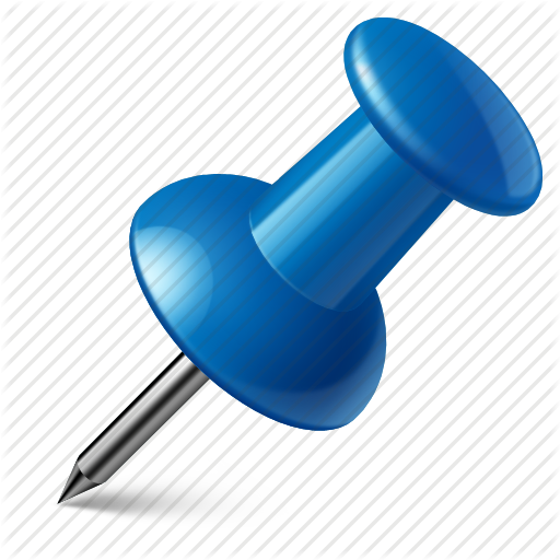 Blue Location Icon - Blue Pin Icon Png (512x512)