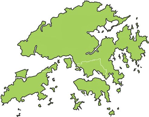 Png District Map Of Hong Kong (500x392)
