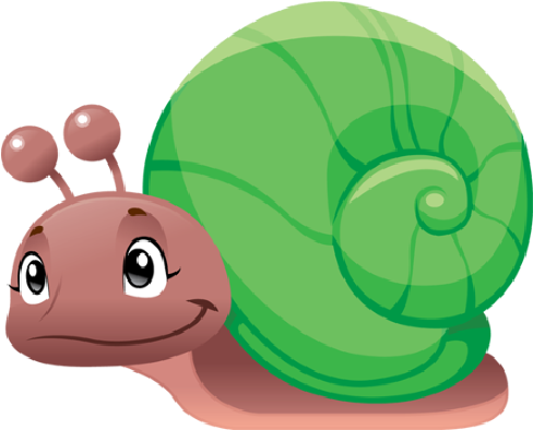 Use These Free Images Of Funny Snails Cartoon Garden - Lumaca Per Bambini (600x400)