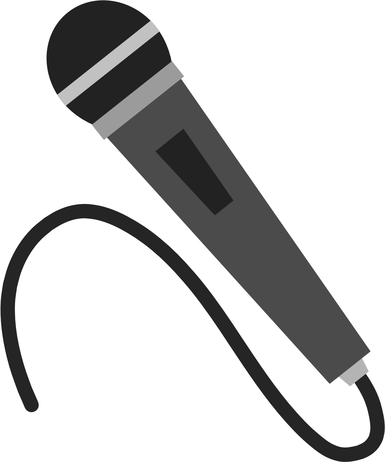 Microphone Clipart 3 Image - Freddy Cutie Mark (1500x1773)