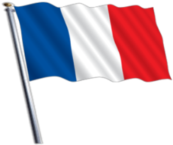 France Flag Clipart Download France Free Png Photo - French Flag Transparent Background (420x350)