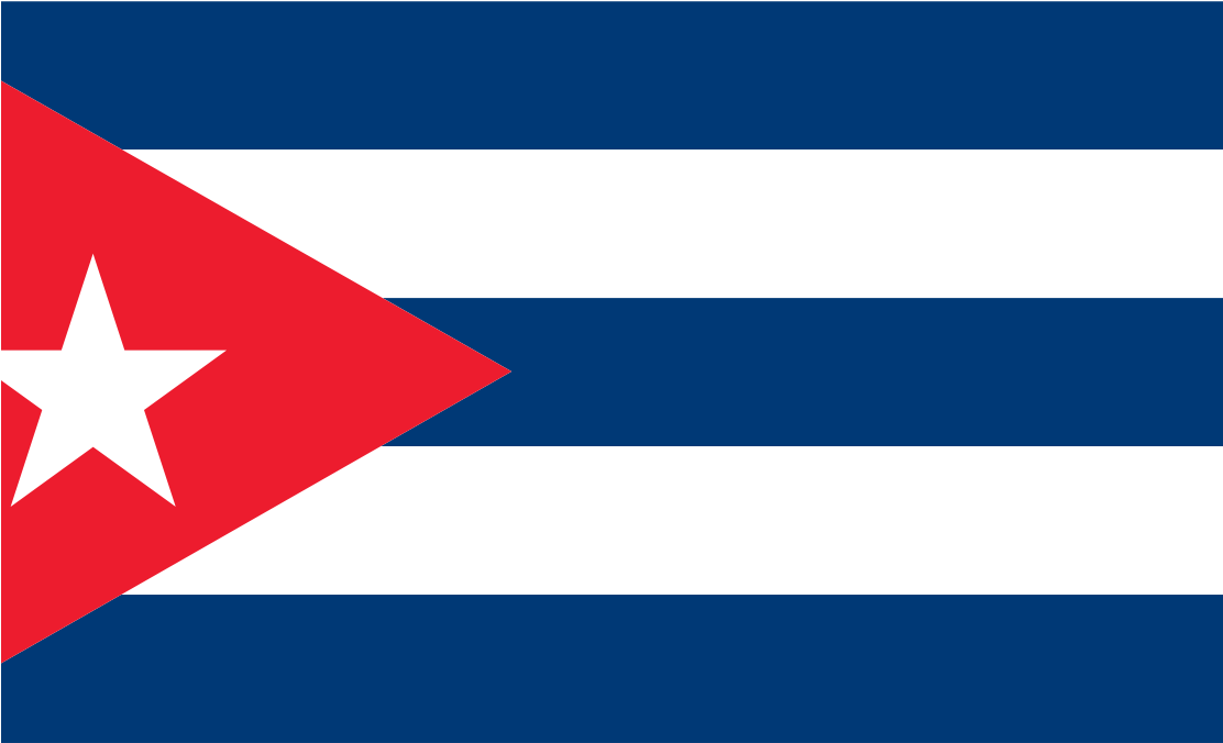 Cuban Cuba Flag Clipart - Cuba Flag Clip Art (1111x1111)