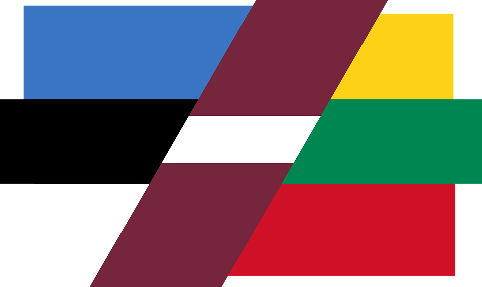 Free Vector Graphic - Bandera De Países Bálticos (960x573)