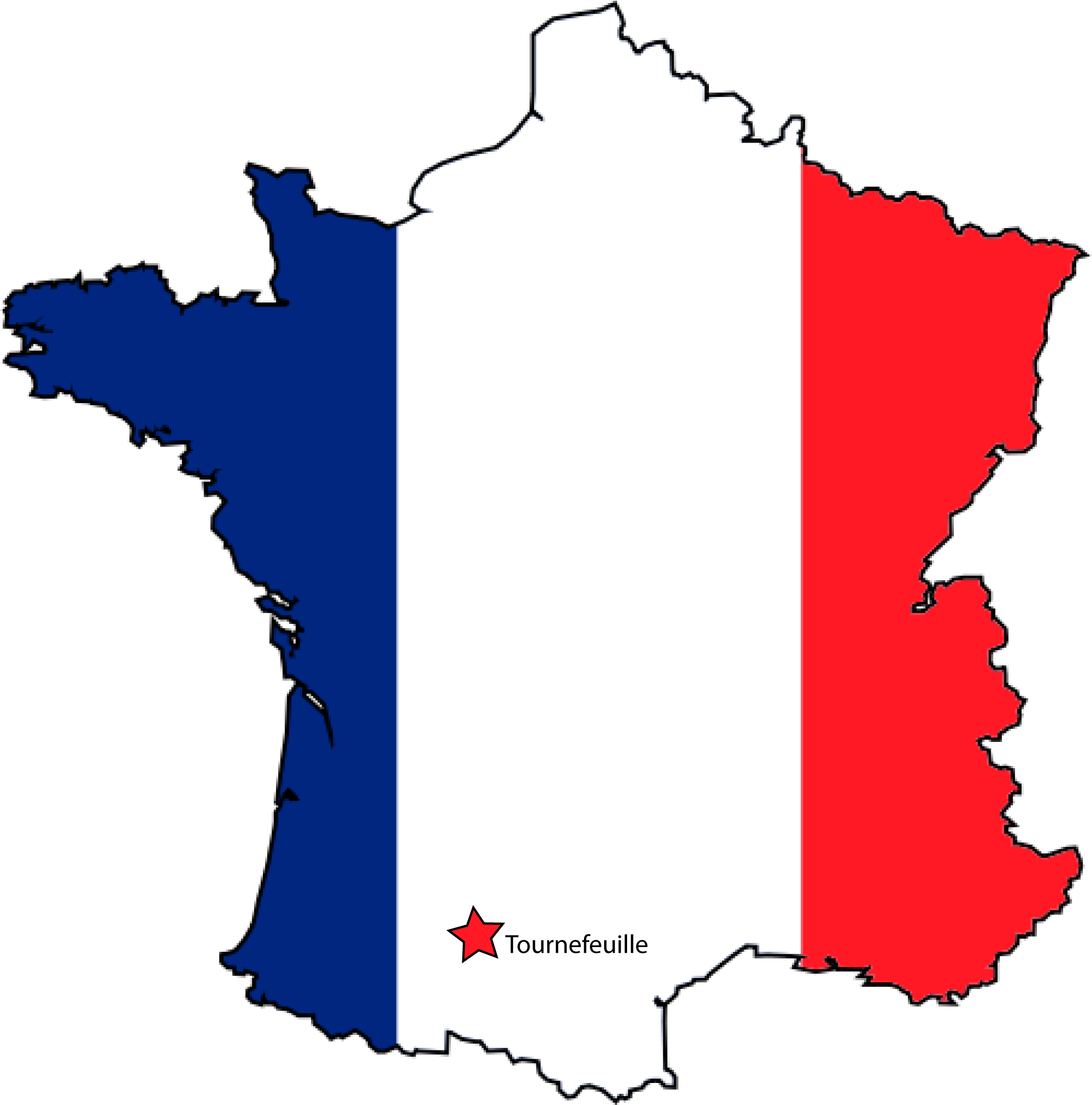 Cape Breton - France Flag (1463x1500)