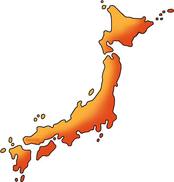 Map Of Japan - Map Of Japan Clip Art (601x648)