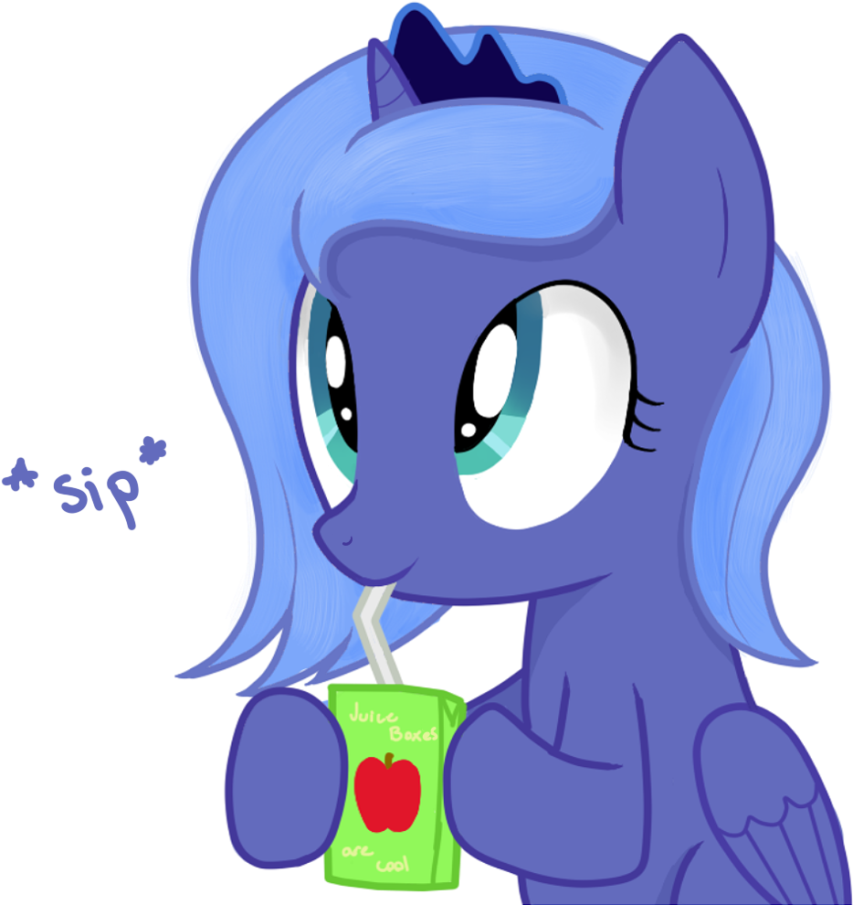 , Mlfw2547 Woona By Staticwave12 D4lw5ol ) - Mlp Cute Princess Luna (1000x1000)