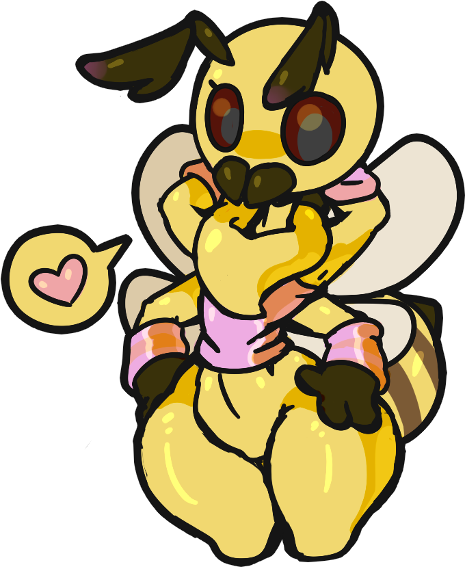 Busy Bee By Murninatair - Digital Media (768x952)