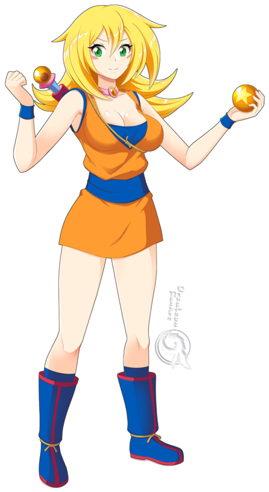 Dark Magician Girl Z By Orcaleon - Manga (774x1032)