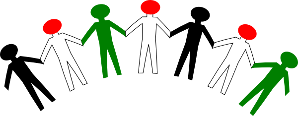 World Be United For Jerusalem Freedom Clip Art - Unified People Clipart (600x234)