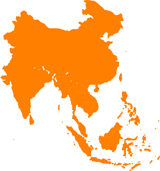 Southeast Asia Clipart (558x596)