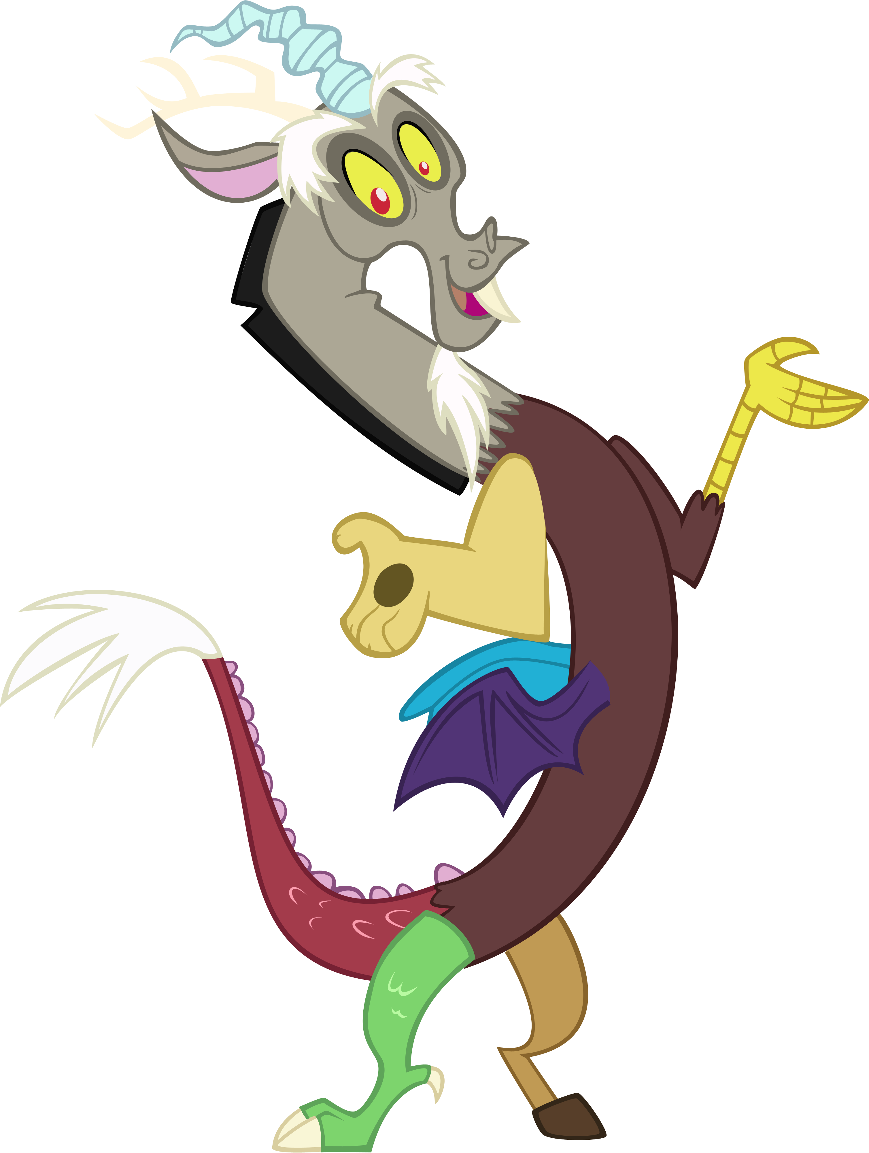 How Discord Stole Hearth's Warming - Discord From My Little Pony (1200x1592)