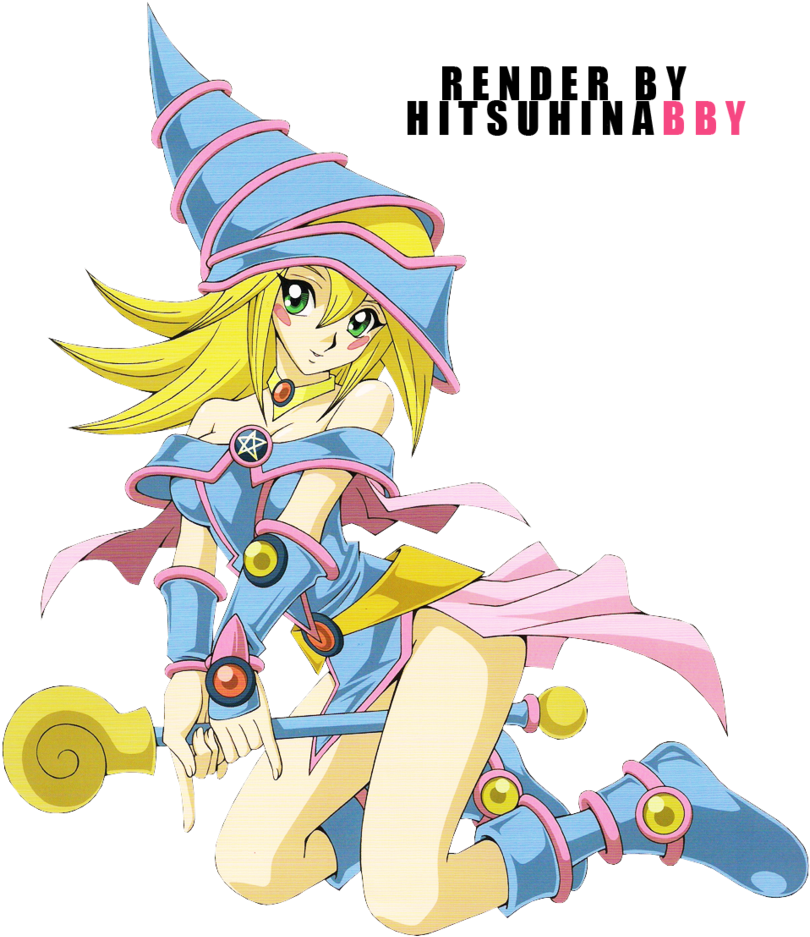 Dark - Dark Magician Girl Png Pixel (842x949)