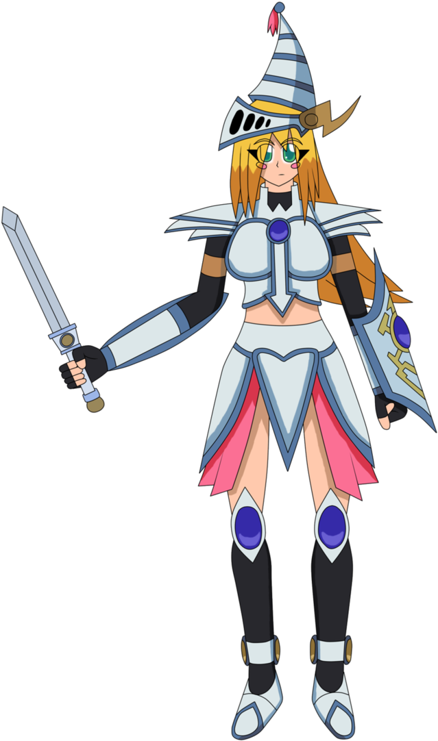 Dark Magician Girl The Dragon Knight By Stevetheantihero - Dark Magician Girl The Dragon Knight Png (709x1126)