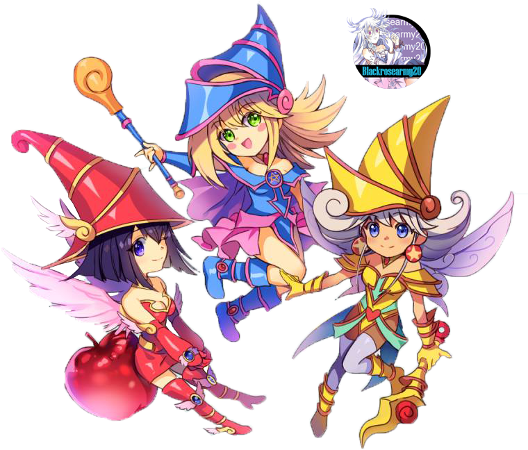 Dark - Magician Girl Lemon Magician Girl Black Magician Girl (800x667)