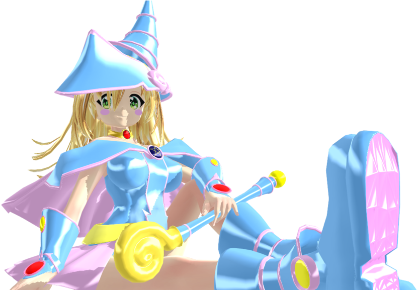 [mmd] Dark Magician Girl Model Edit Download By Gummi-candy - Magician (1024x576)