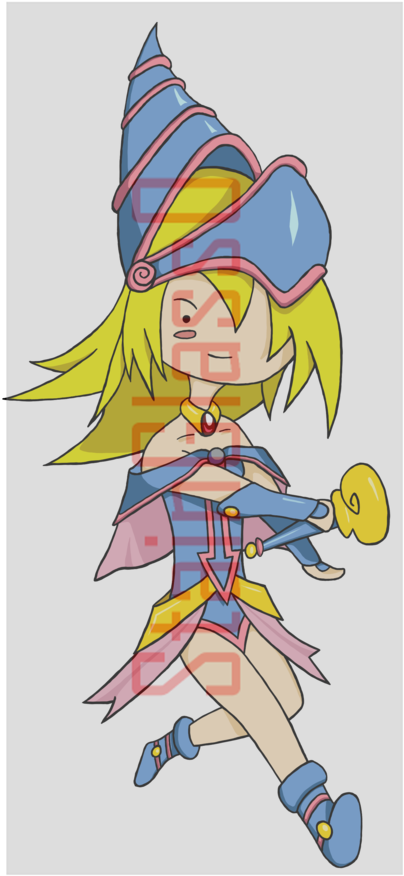 Dark Magician Girl Dark Burning Attack By Stainglass0 - Magician (774x1032)