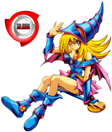 Cute Dark Magician Girl - Black Magician Girl (461x462)