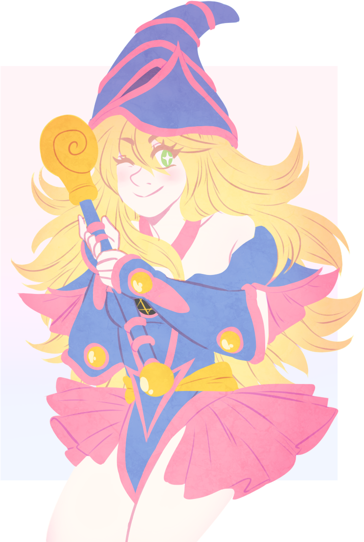Dark Magician Girl Black Magician Girl Yugioh Yu Gi - Yu-gi-oh! (950x1131)