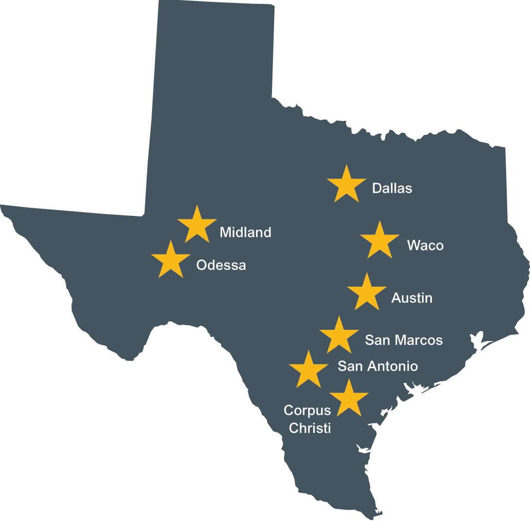 Why Texas Chooses Grande For Cable Phone & Internet - San Marcos On Texas Map (1091x1071)