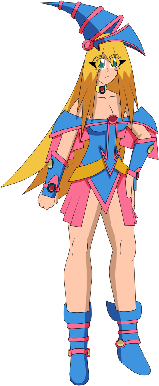 Dark Magician Girl 2 By Stevetheantihero - Cartoon (580x1378)