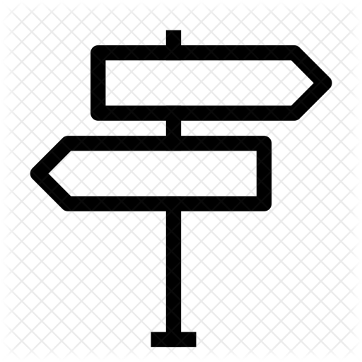 Map, Signpost, Direction, Street, Road, Town Icon - Signaling (512x512)