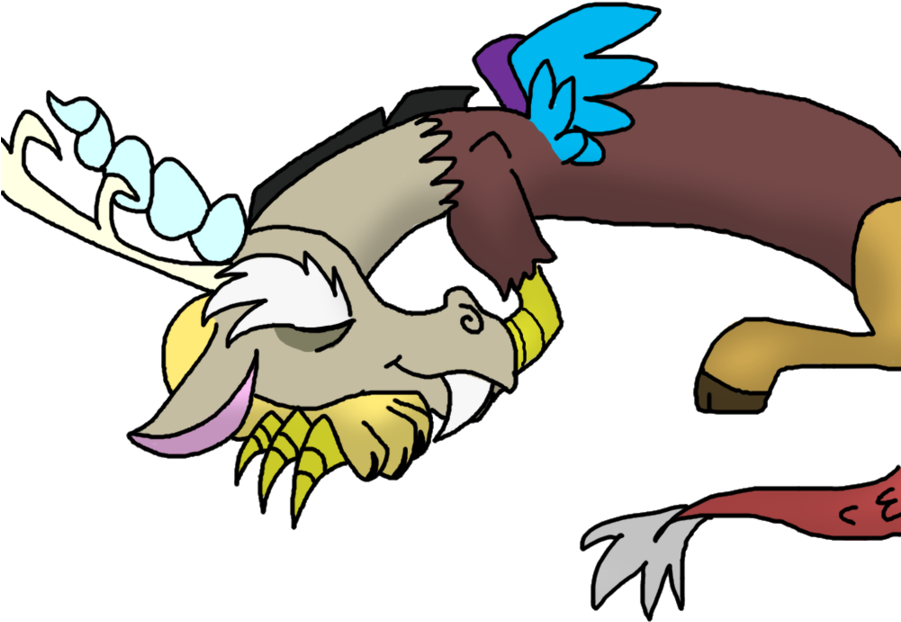 New Stories Fimfictionnet - My Little Pony Discord Sleeping (900x810)