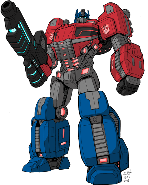 Foc Optimus Prime 72dpi - Optimus Prime Fall Of Cybertron (497x598)