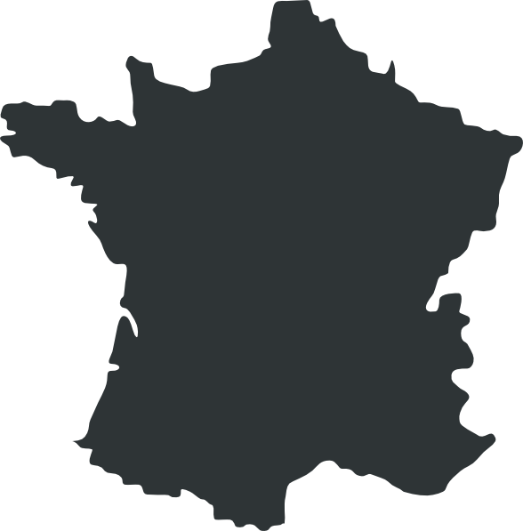 France Map Png (788x800)