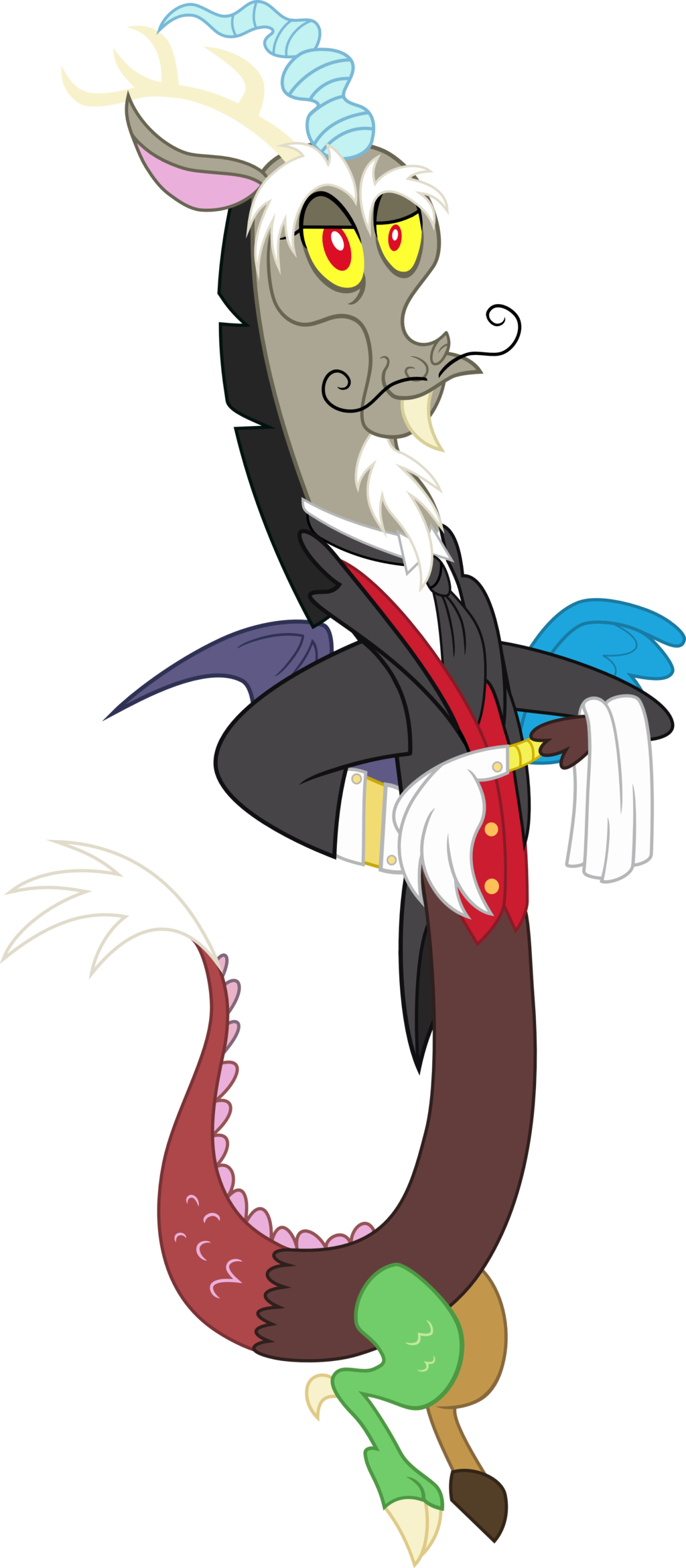 Free Keep Calm And Love My Little Pony - Mlp Discord Butler (1024x2341)