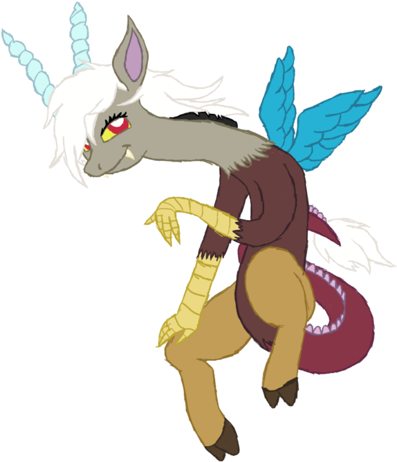 My Little Pony Friendship Is Magic Rule 63 Discord - My Little Pony Discord As A Girl (603x700)