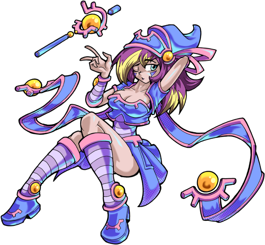 Magician Girl Of Dreams By Hallowgazer - Cartoon (900x825)