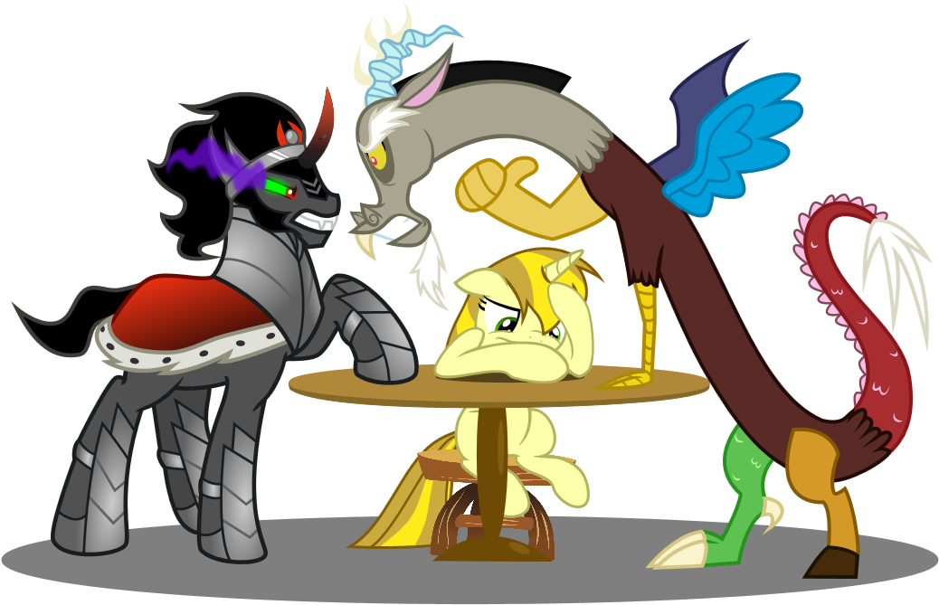 Mercurycraft7, Discord, King Sombra, Oc, Safe - Mlp Discord X Oc (1048x695)