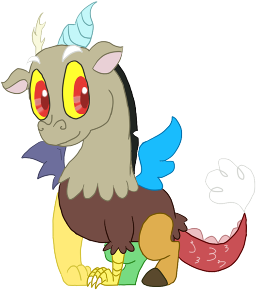 My Little Pony Discord Baby Download - Baby Discord My Little Pony (600x635)