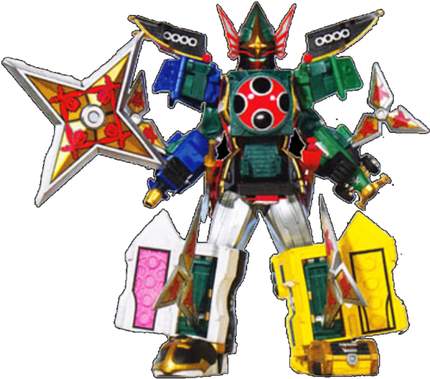 Legendary Ninja Megazord - Legendary Ninja Megazord (640x573)
